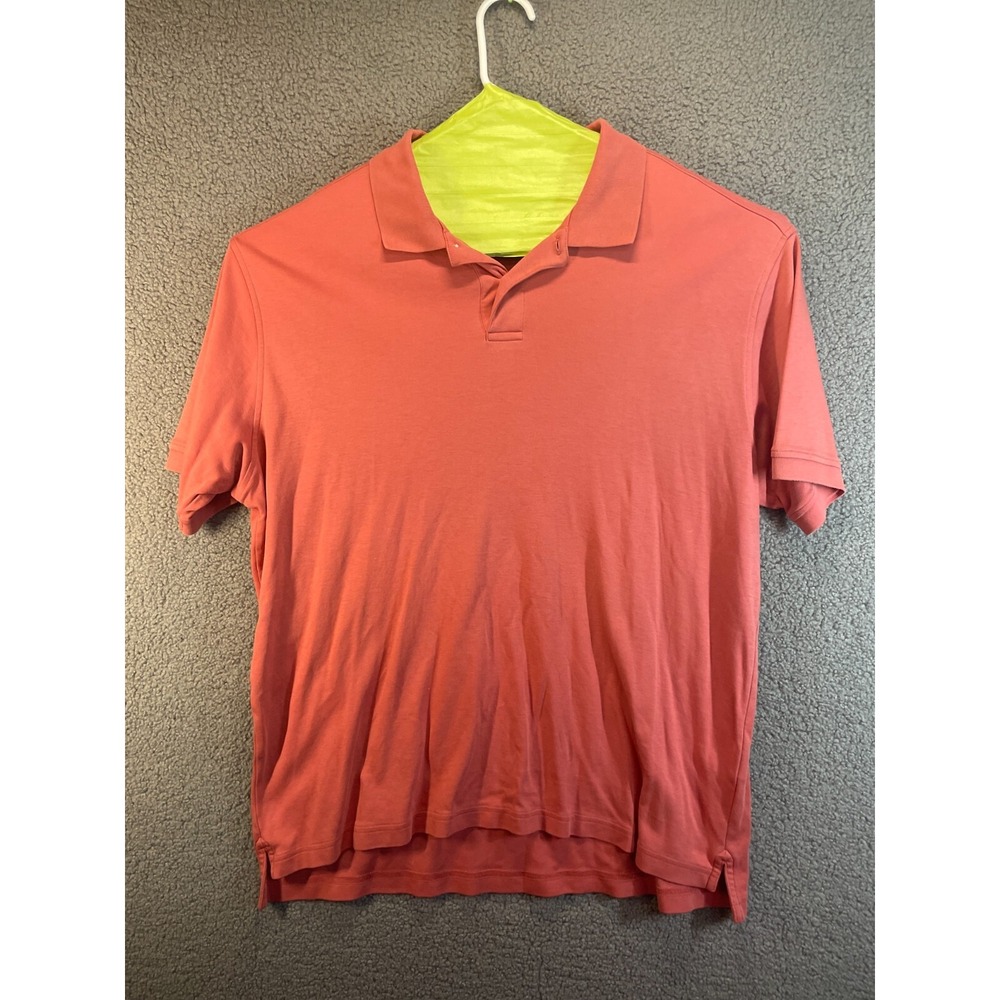 Roundtree & Yorke Polo Shirt‎ Men's XLT   Red Golf Stretch